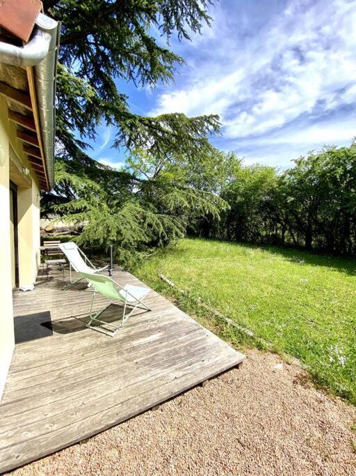 La Lande - Petite Maison Avec Jardin Vendat Exterior foto