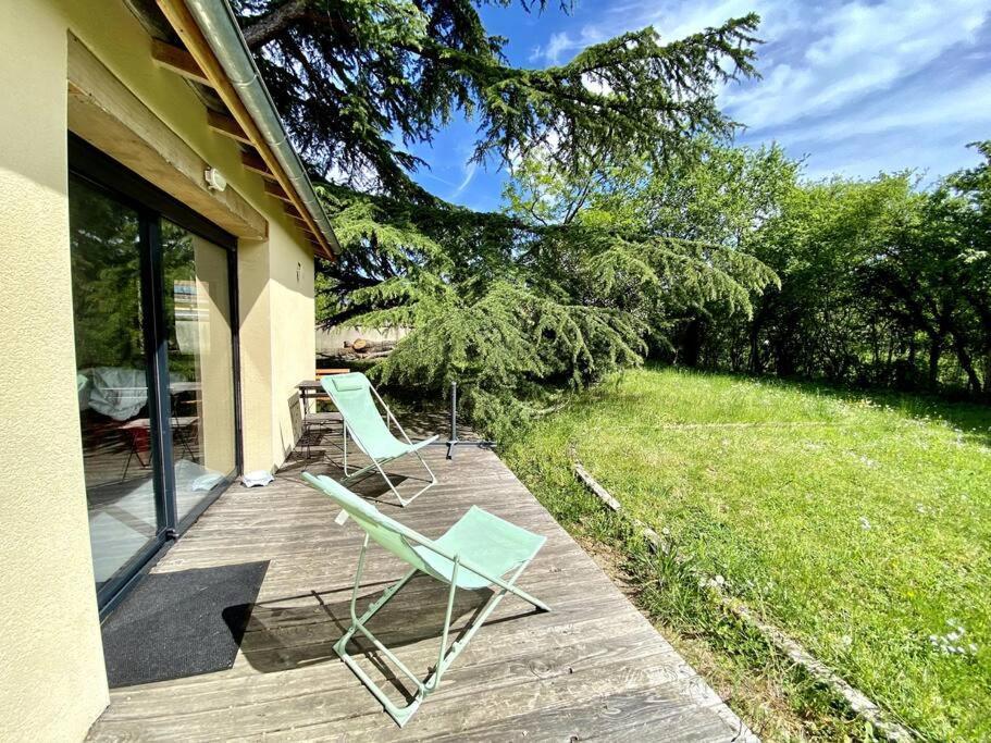 La Lande - Petite Maison Avec Jardin Vendat Exterior foto